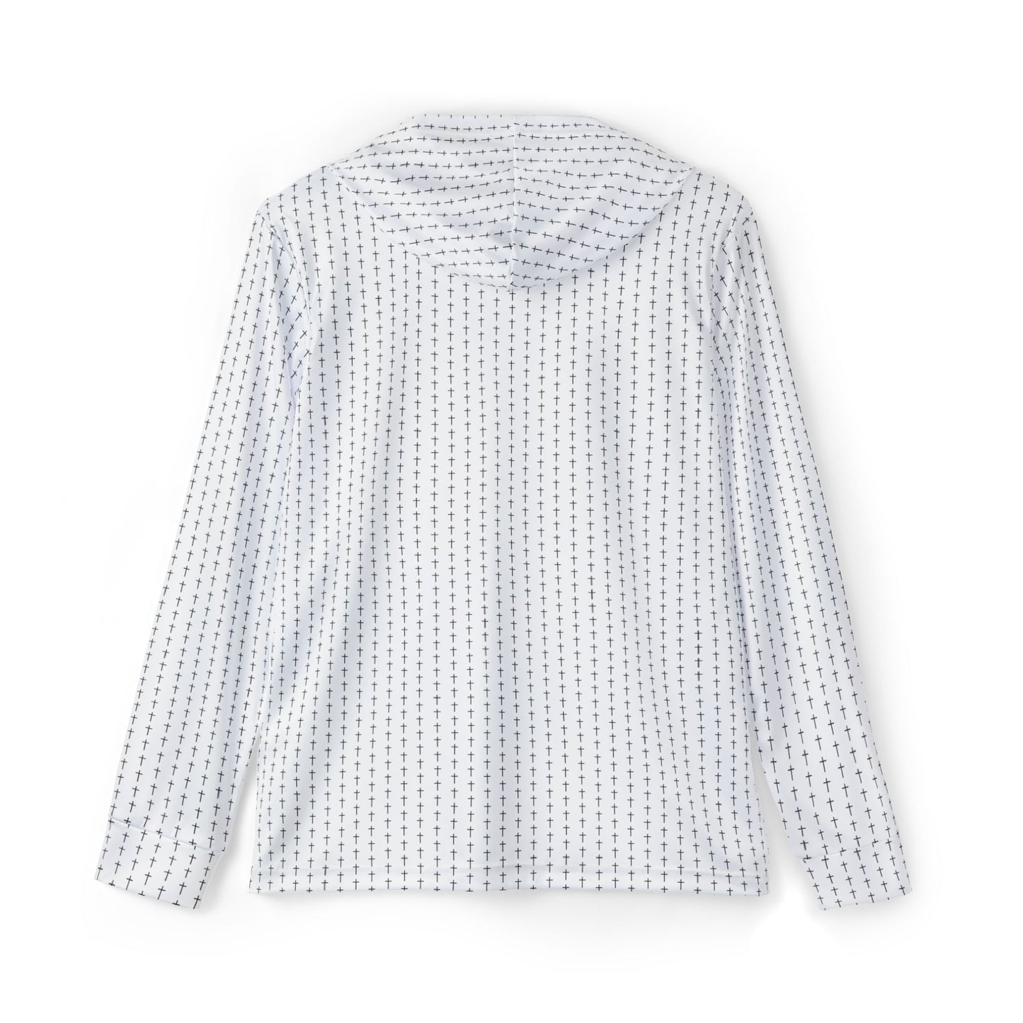 White Cross Fishing Hoodie