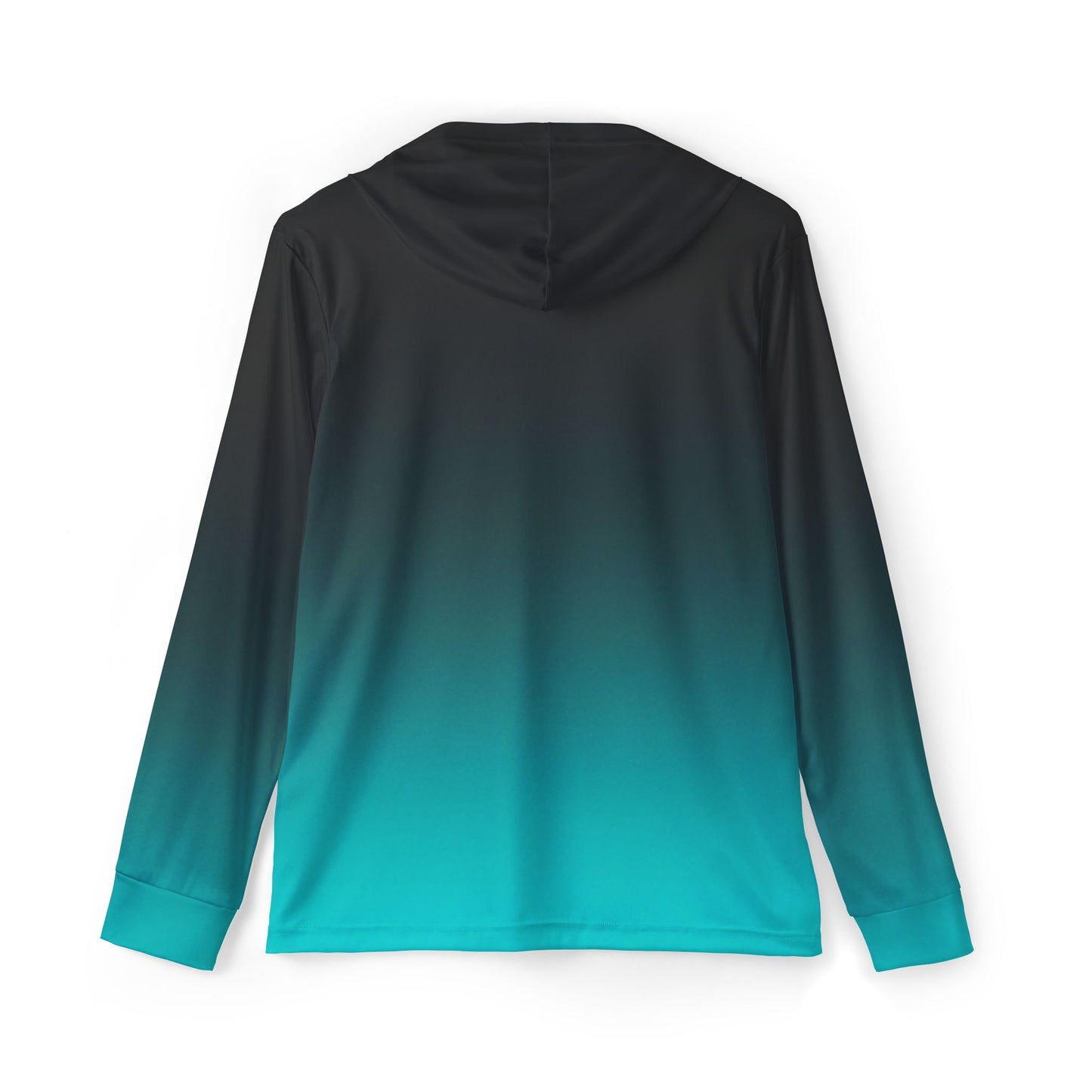 Black Teal Fishing Hoodie