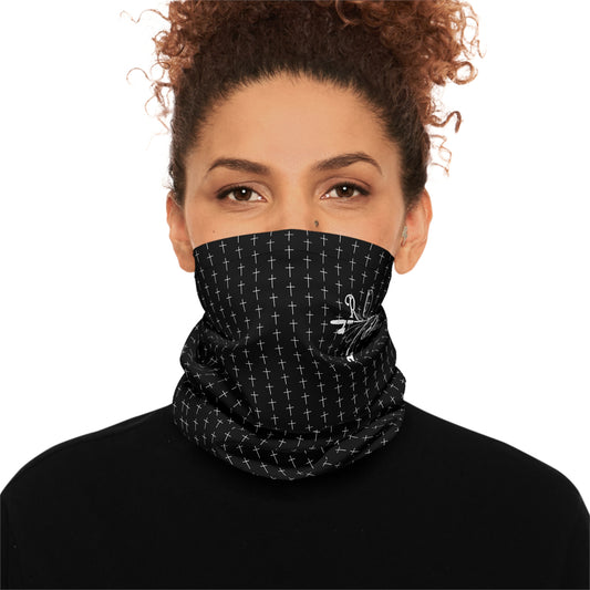 Black Cross Lightweight Neck Gaiter
