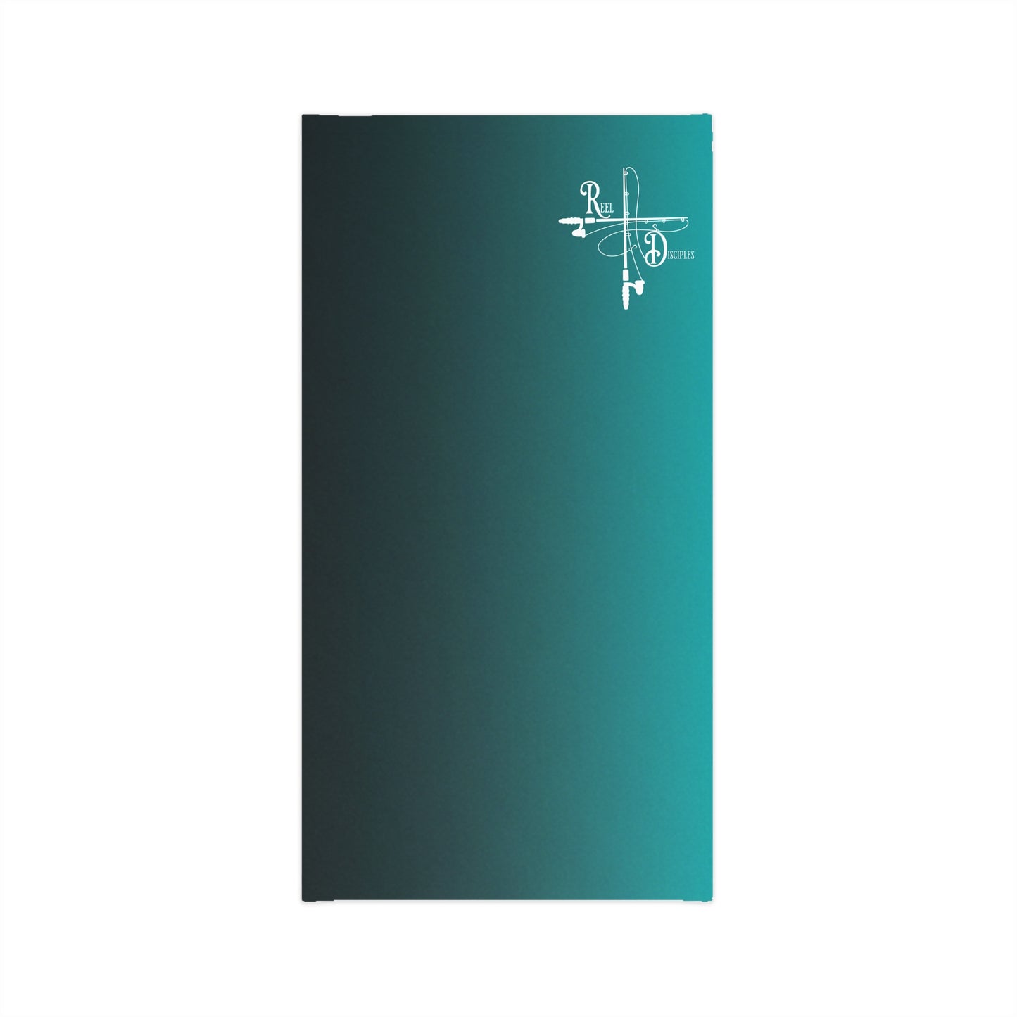 Black and Teal Lightweight Neck Gaiter