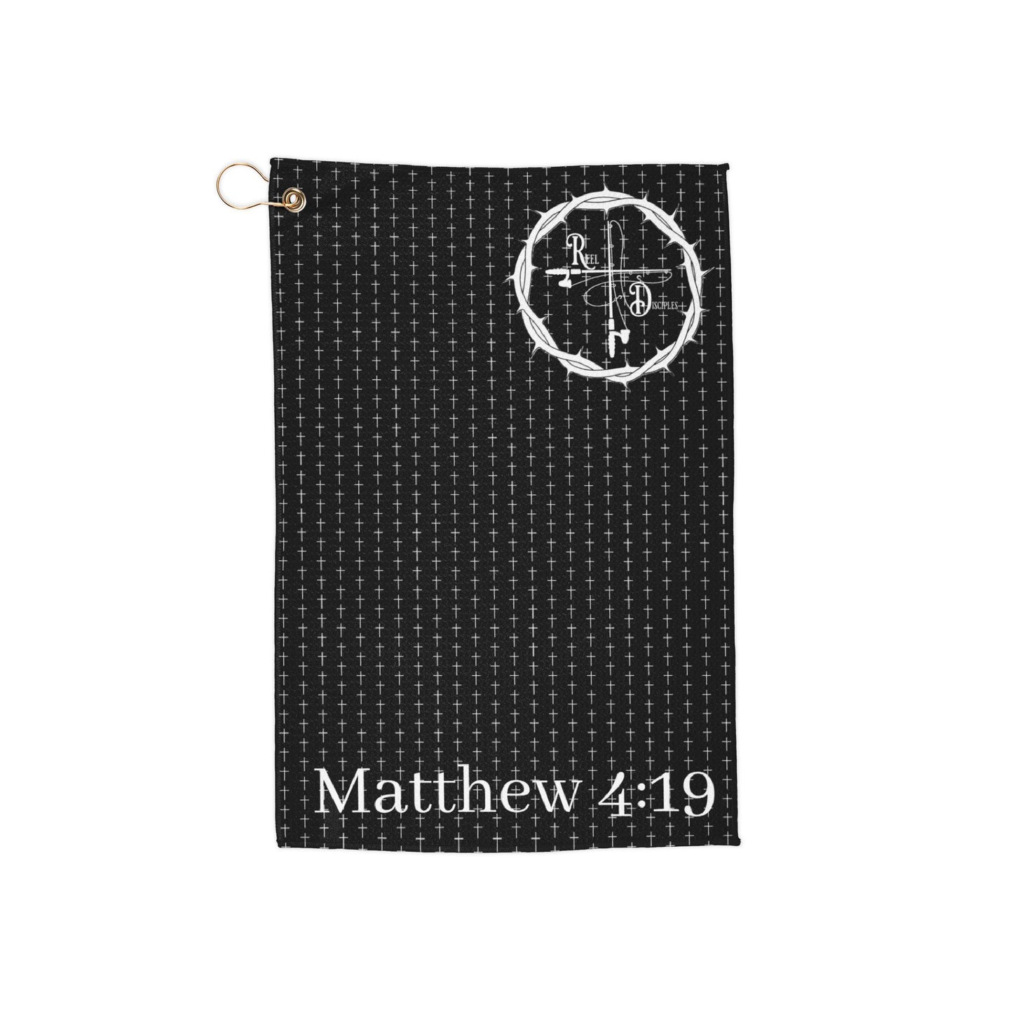 Black Cross Fishing Towel