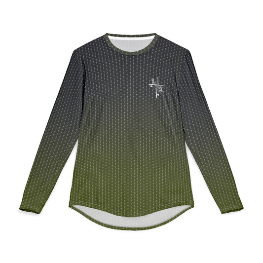 Black Olive Cross Fishing & Outdoor Sun Shirt