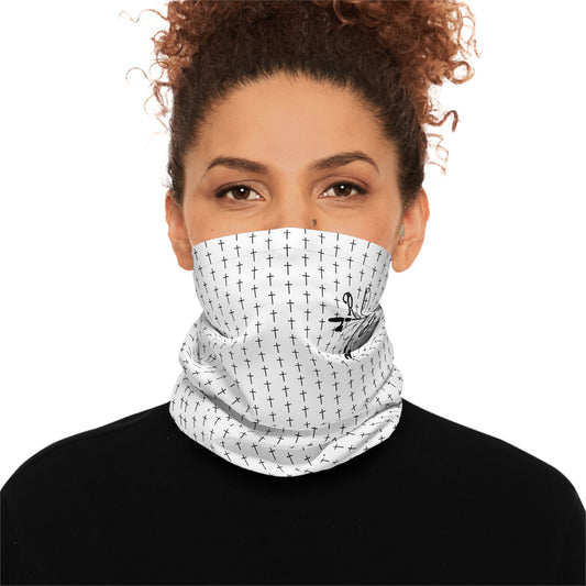 White Cross Lightweight Neck Gaiter