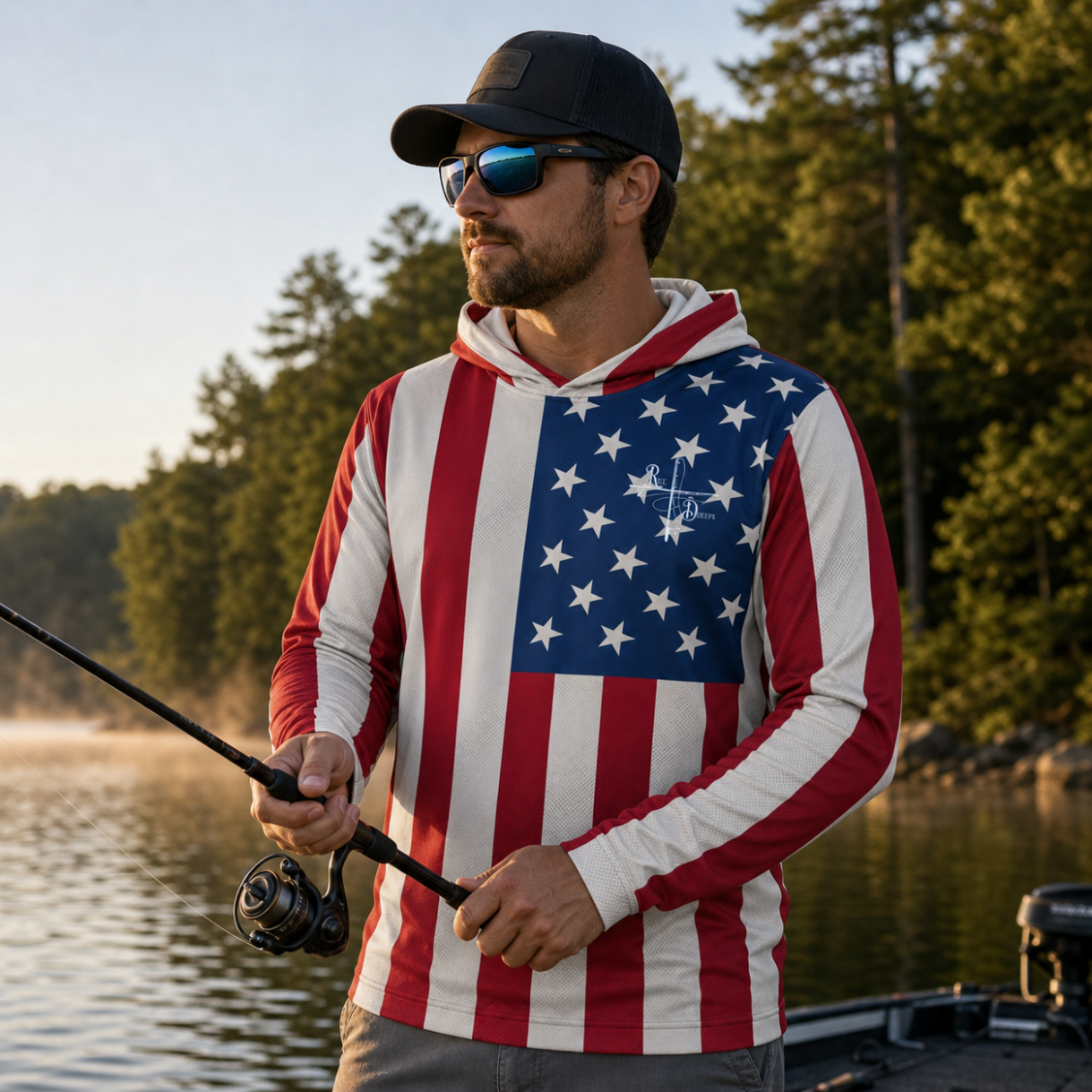 American Flag Hoodie