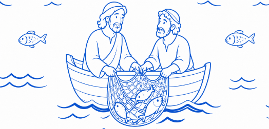 Calling Disciples Fishing Hoodie